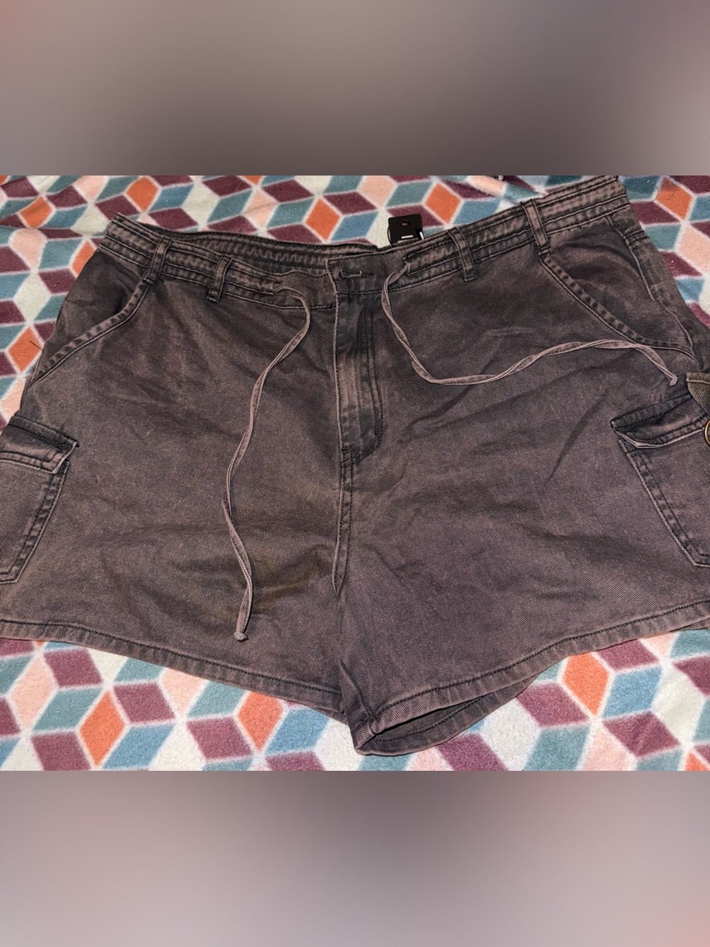 Fashion Nova Women's Washed Shorts